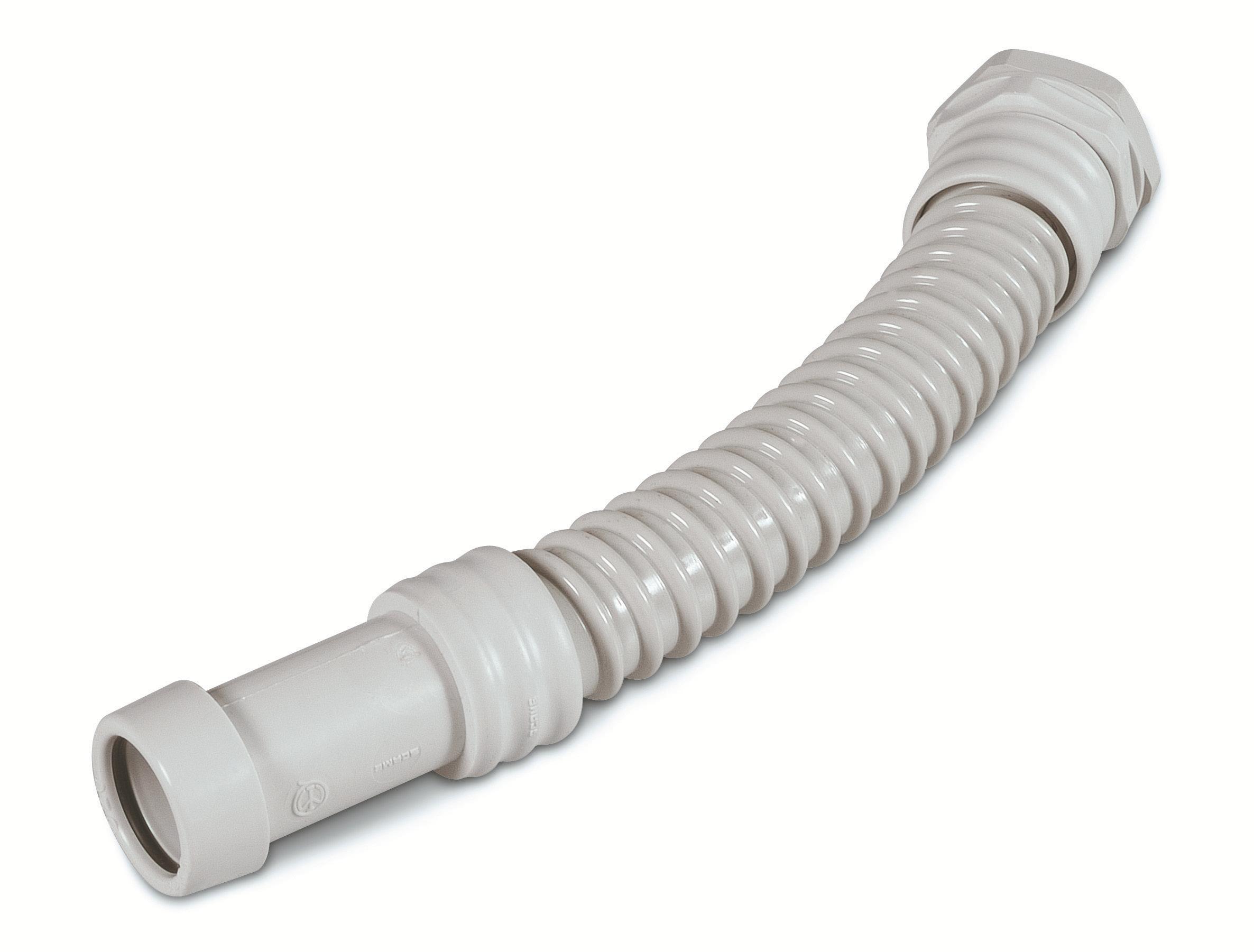 HAGER BOCCHIOTTI - CURVA FLESS TUBO-SCATOLA IP65 GRIGIA D40 CXS40