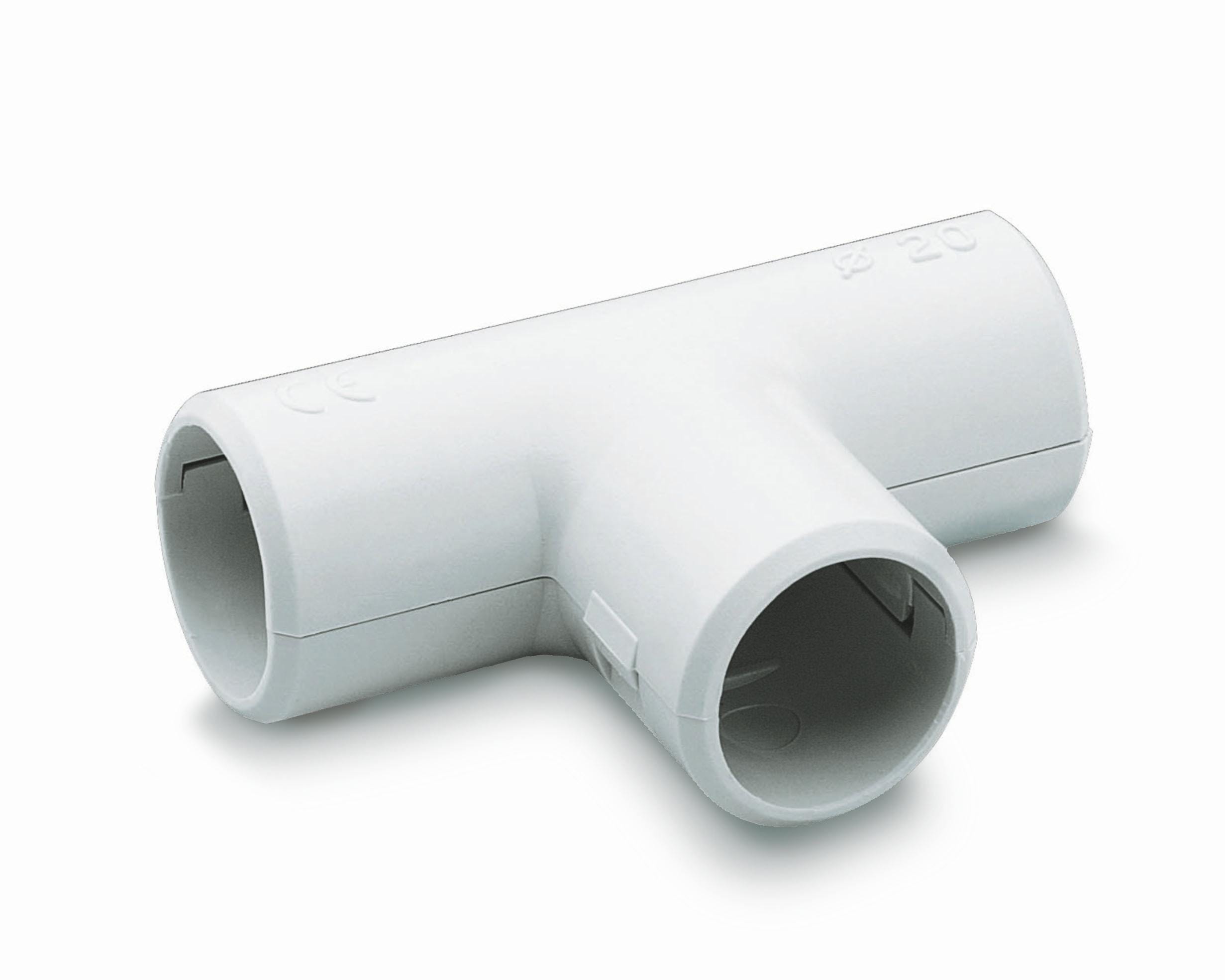 HAGER BOCCHIOTTI - GIUNZIONI A T.ISPEZ.GRIGIE D25 TI25G