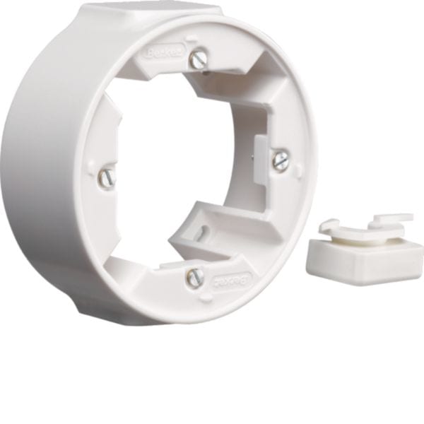 HAGER BOCCHIOTTI - Cornice singola a parete - Accessori a parete bianco polare lucido 100109