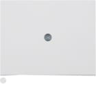 HAGER BOCCHIOTTI - Pezzo centrale per passacavo Berker K.1/K.5 bianco polare lucido