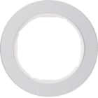 HAGER BOCCHIOTTI - Cornice singola Serie R.classic?alu/bianco polare, alluminio anodizzato 10112074