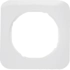 HAGER BOCCHIOTTI - Cornice singola Berker R.1 bianco polare lucido