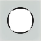 HAGER BOCCHIOTTI - Cornice singola R.8 vetro bianco polare 10112609