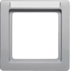 HAGER BOCCHIOTTI - Cornice con etichetta singola Berker Q.1 alu velluto, verniciato 10116014