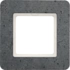HAGER BOCCHIOTTI - Cornice singola Berker Q.7 calcestruzzo stutturato 10116020
