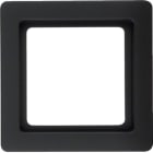 HAGER BOCCHIOTTI - Cornice singola Berker Q.1 antracite velluto, verniciato 10116086