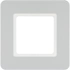 HAGER BOCCHIOTTI - Cornice singola Berker Q.7 alluminio velluto, verniciato 10116184