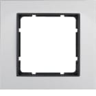 HAGER BOCCHIOTTI - Cornice singola Berker B.7 alu/antracite opaco, alluminio anodizzato