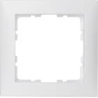 HAGER BOCCHIOTTI - Cornice singola Berker S.1 bianco polare opaco 10119909
