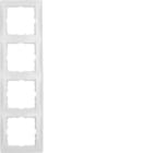 HAGER BOCCHIOTTI - CORNICE 3P SERIE S1 BIANCO POLARE OPACO