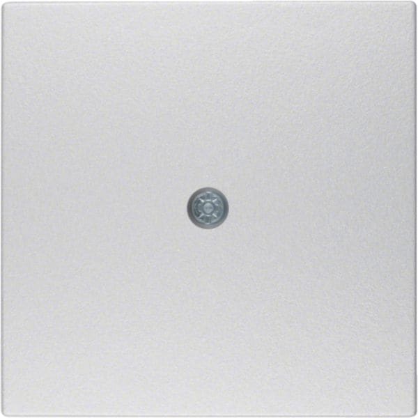 HAGER BOCCHIOTTI - Pezzo centrale per passacavo Berker B.7 alu opaco, verniciato