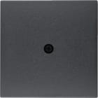 HAGER BOCCHIOTTI - Pezzo centrale per passacavo Berker B.3/B.7 antracite opaco