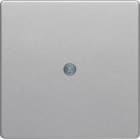 HAGER BOCCHIOTTI - Pezzo centrale per passacavo Berker Q.1/Q.3 alu velluto, verniciato