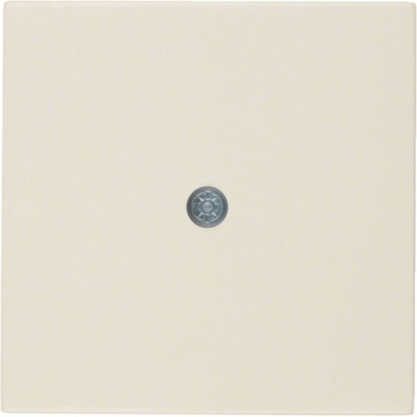 HAGER BOCCHIOTTI - Pezzo centrale per passacavo Berker S.1 bianco lucido 10198982