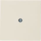 HAGER BOCCHIOTTI - Pezzo centrale per passacavo Berker S.1 bianco lucido 10198982