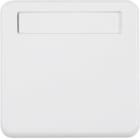 HAGER BOCCHIOTTI - Anello intermedio con coperchio a cerniera wg UP IP44 bianco polare lucido 102259