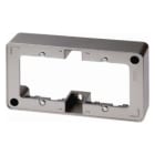 HAGER BOCCHIOTTI - Cornice doppia per montaggio a parete antracite velluto, verniciato 10306086