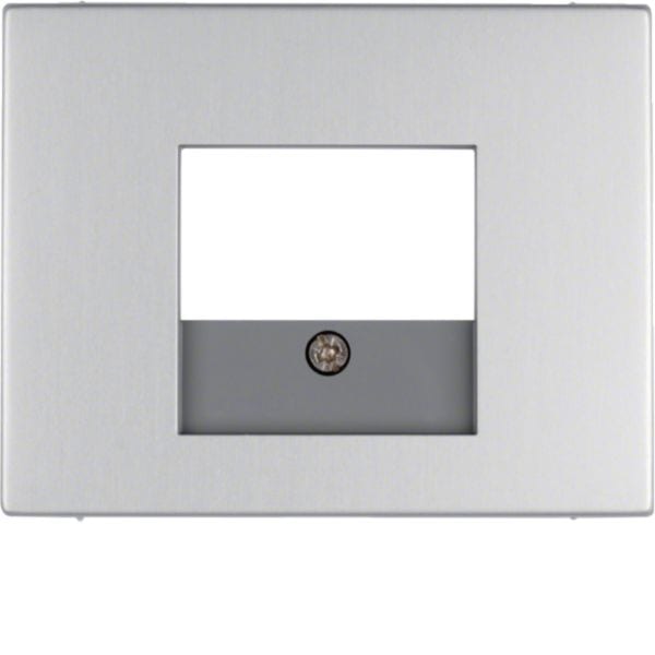 HAGER BOCCHIOTTI - Pezzo centrale con finestra TAE Berker K.5 alu, alluminio anodizzato