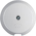 HAGER BOCCHIOTTI - Pezzo centrale per passacavo Serie 1930/Glas bianco polare lucido 1037