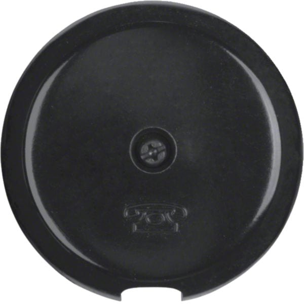 HAGER BOCCHIOTTI - Pezzo centrale per passacavo Serie 1930/Glas/R.classic nero lucido 103701