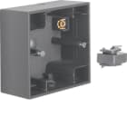 HAGER BOCCHIOTTI - Scatola a parete singola Berker K.1 antracite opaco, verniciato 10417006