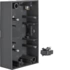 HAGER BOCCHIOTTI - Scatola a parete doppia verticale Berker B.3 antracite opaco 10421606