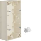 HAGER BOCCHIOTTI - Scatola a parete doppia Berker S.1 bianco lucido 10428982