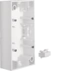 HAGER BOCCHIOTTI - Scatola a parete doppia Berker S.1 / Q.3 bianco polare opaco