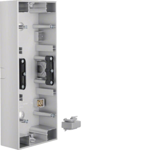 HAGER BOCCHIOTTI - Scatola a parete tripla verticale Berker K.5 alu opaco, verniciato 10437003