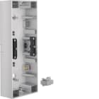 HAGER BOCCHIOTTI - Scatola a parete tripla verticale Berker K.5 alu opaco, verniciato 10437003