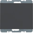 HAGER BOCCHIOTTI - Inserto cieco con pezzo centrale Berker K.1 antracite opaco, verniciato 10457006