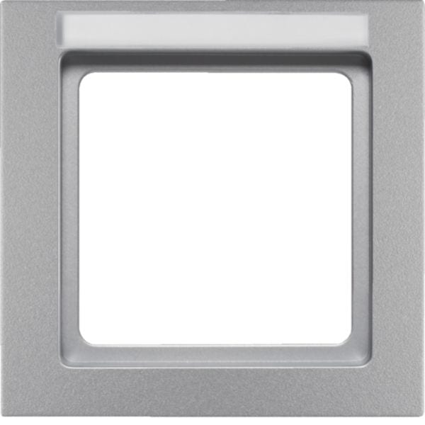 HAGER BOCCHIOTTI - Cornice singola Berker Q.3 alu velluto, verniciato 10516094