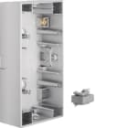 HAGER BOCCHIOTTI - Scatola a parete doppia orizzontale Berker K.5 alu opaco, verniciato