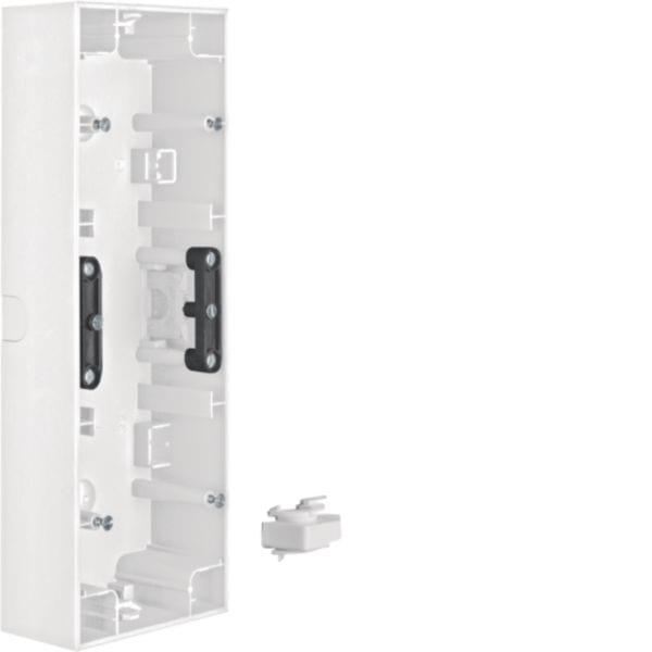 HAGER BOCCHIOTTI - Scatola a parete tripla orizzontale Berker K.1 bianco polare lucido 10537009
