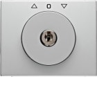 HAGER BOCCHIOTTI - Pezzo c.le serratura x commut. veneziane chiave estr. in 3 pos. K.5 allum.