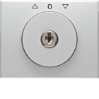 HAGER BOCCHIOTTI - Pezzo c.le serratura e funz. puls. x venez. chiave estr. in pos. 0 K.5 allum. 1079730300