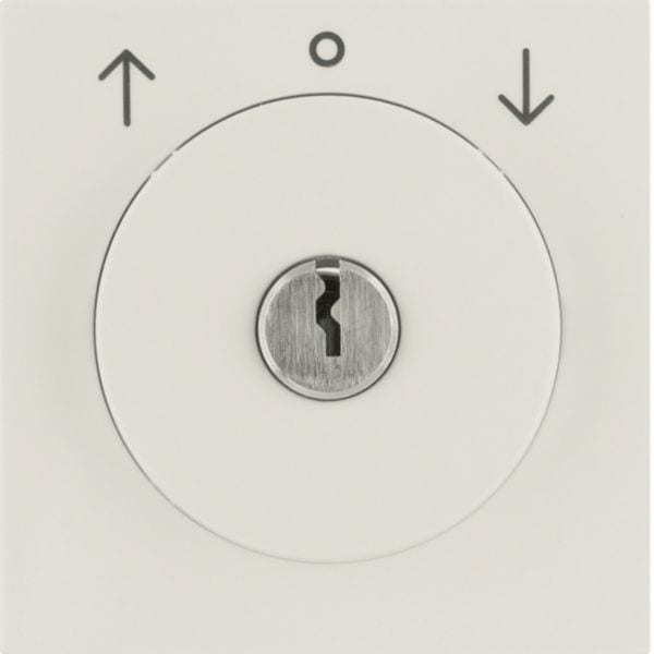 HAGER BOCCHIOTTI - Pezzo c.le serrat. e funz. puls. x ven. chiave estr. in pos. 0 S.1 bianco 1081898200