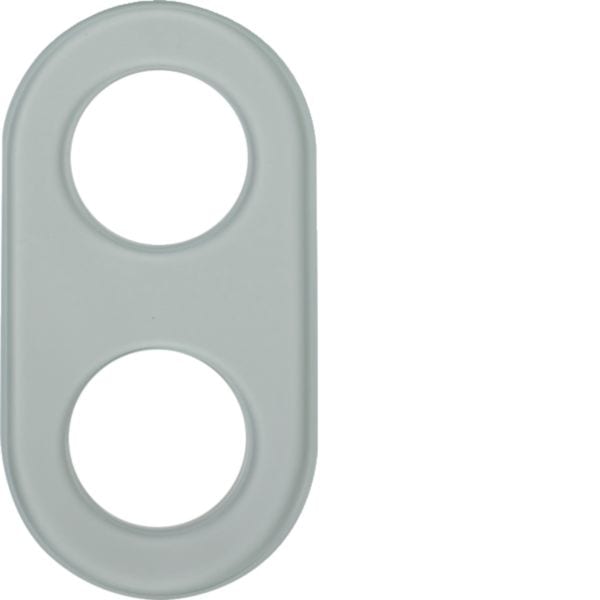 HAGER BOCCHIOTTI - Cornice in vetro doppia Serie Glas chiaro lucido 1102