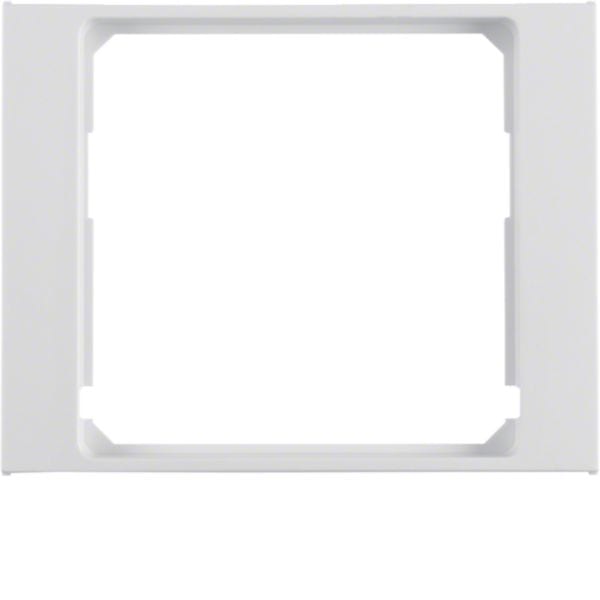 HAGER BOCCHIOTTI - Anello intermedio per mascherina centrale Berker K.1 bianco polare lucido 11087009