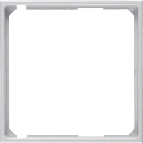 HAGER BOCCHIOTTI - Anello intermedio per mascherina centrale Berker B.7 alu opaco, verniciato 11091404