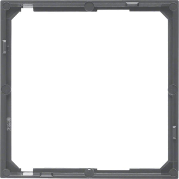 HAGER BOCCHIOTTI - Anello intermedio per mascherina centrale Berker B.3/B.7 antracite opaco 11091606