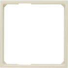 HAGER BOCCHIOTTI - Anello adattatore per pezzo centrale 50 x 50 mm Berker S.1 bianco lucido