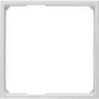 HAGER BOCCHIOTTI - Anello adattatore per pezzo centrale 50 x 50 mm S.1/B.3/B.7 bianco polare lucido 11099089