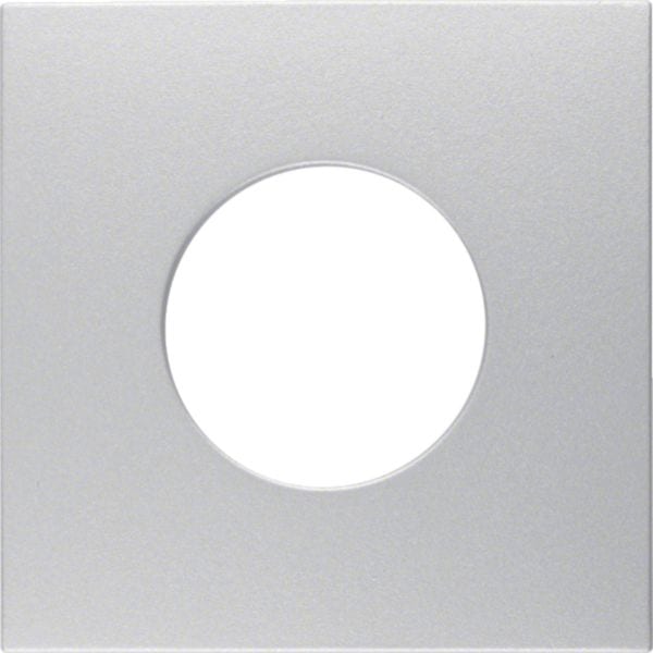 HAGER BOCCHIOTTI - Pezzo centrale per pulsante/spia luminosa E10 Berker B.7 alu opaco, verniciato