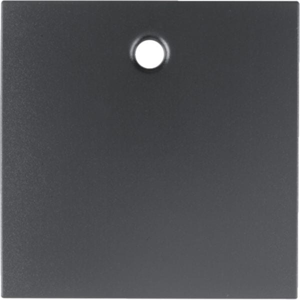 HAGER BOCCHIOTTI - Pezzo centrale x interruttore/pulsante a tirante Berker B.3/B.7 antracite opaco 11461606