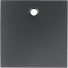 HAGER BOCCHIOTTI - Pezzo centrale x interruttore/pulsante a tirante Berker B.3/B.7 antracite opaco 11461606