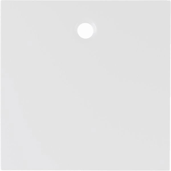 HAGER BOCCHIOTTI - Pezzo c.le x interruttore/Puls. a tirante Serie S.1/B.3/B.7 bianco pol. luc.