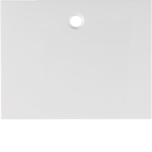 HAGER BOCCHIOTTI - Pezzo c.le x interruttore/pulsante a tirante Berker K.1 bianco polare lucido 11477009