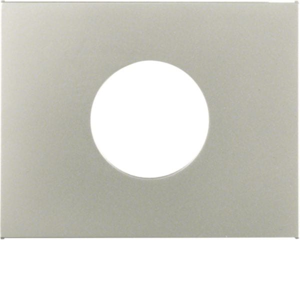 HAGER BOCCHIOTTI - Pezzo centrale per pulsante/spia luminosa E10 K.5 acciaio inox opaco, verniciato