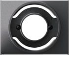 HAGER BOCCHIOTTI - Pezzo centrale per spia luminosa E14 Berker K.1 antracite opaco, verniciato 11677006